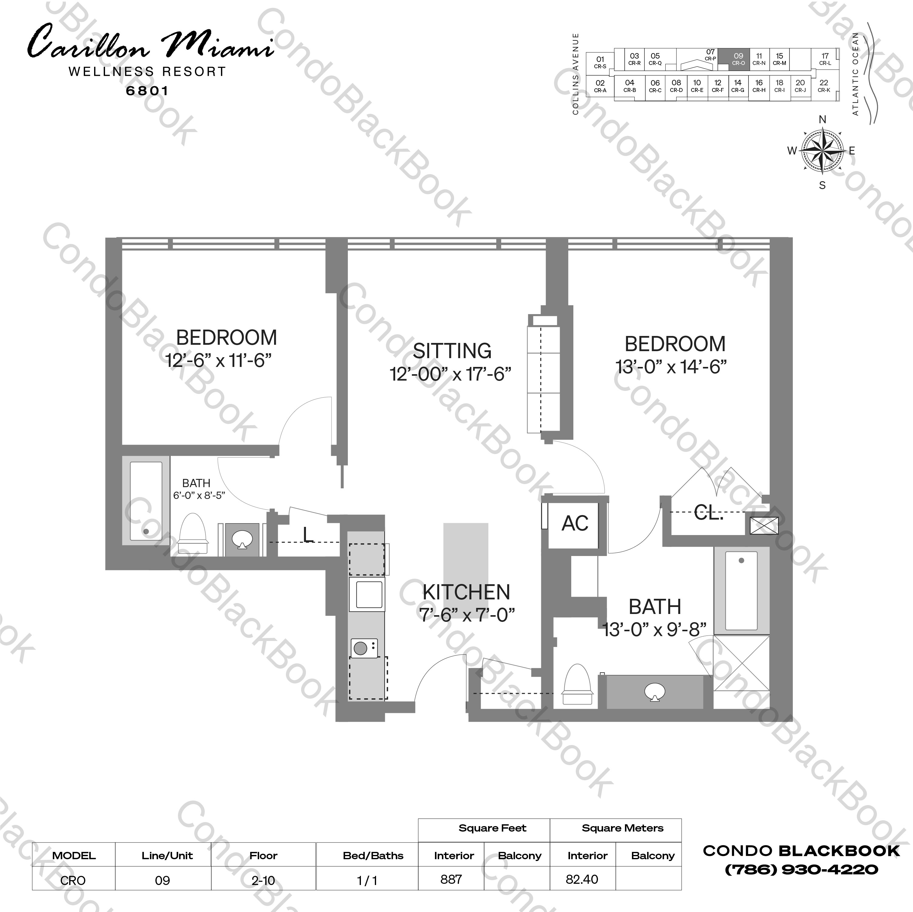Carillon Center Tower Wellness Resort & Residences Unit #309 Condo in ...