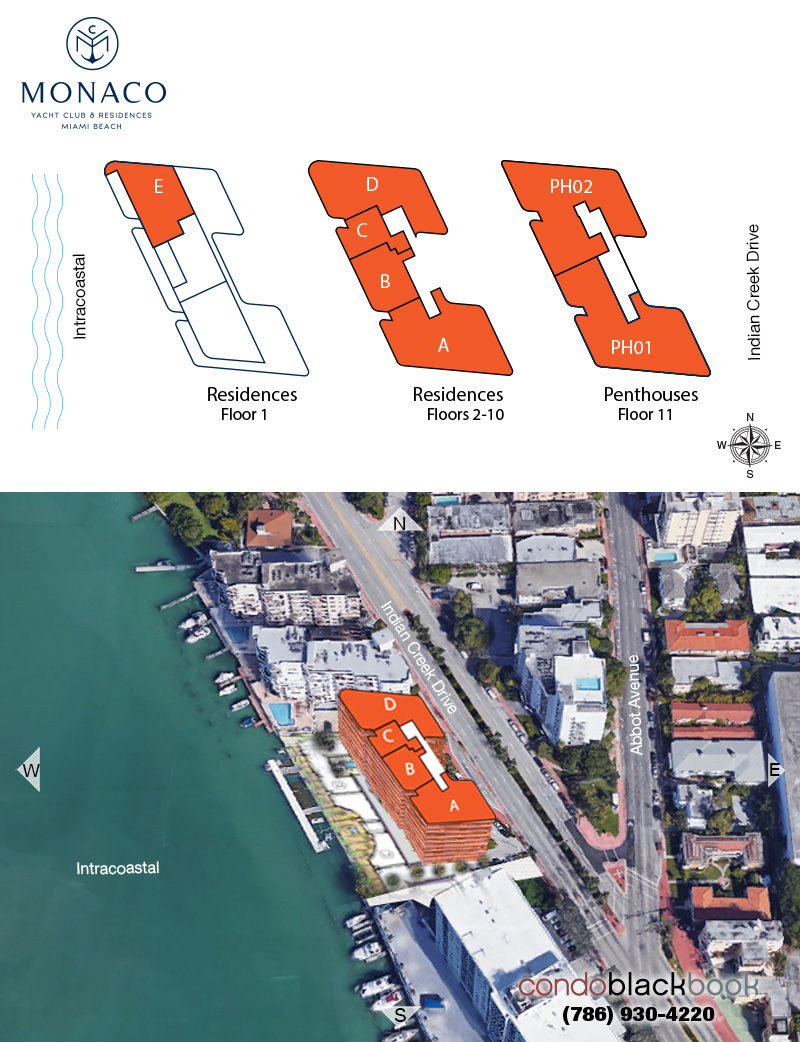 Monaco Yacht Club & Residences Floor Plans