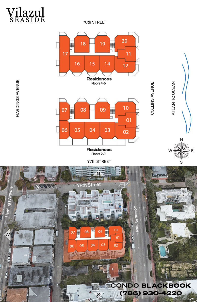 Vilazul Seaside Lofts Floor Plans
