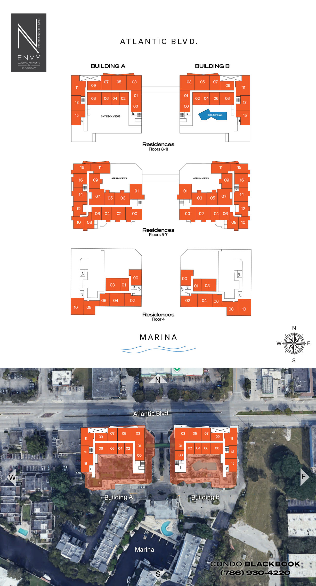 Envy Floor Plans
