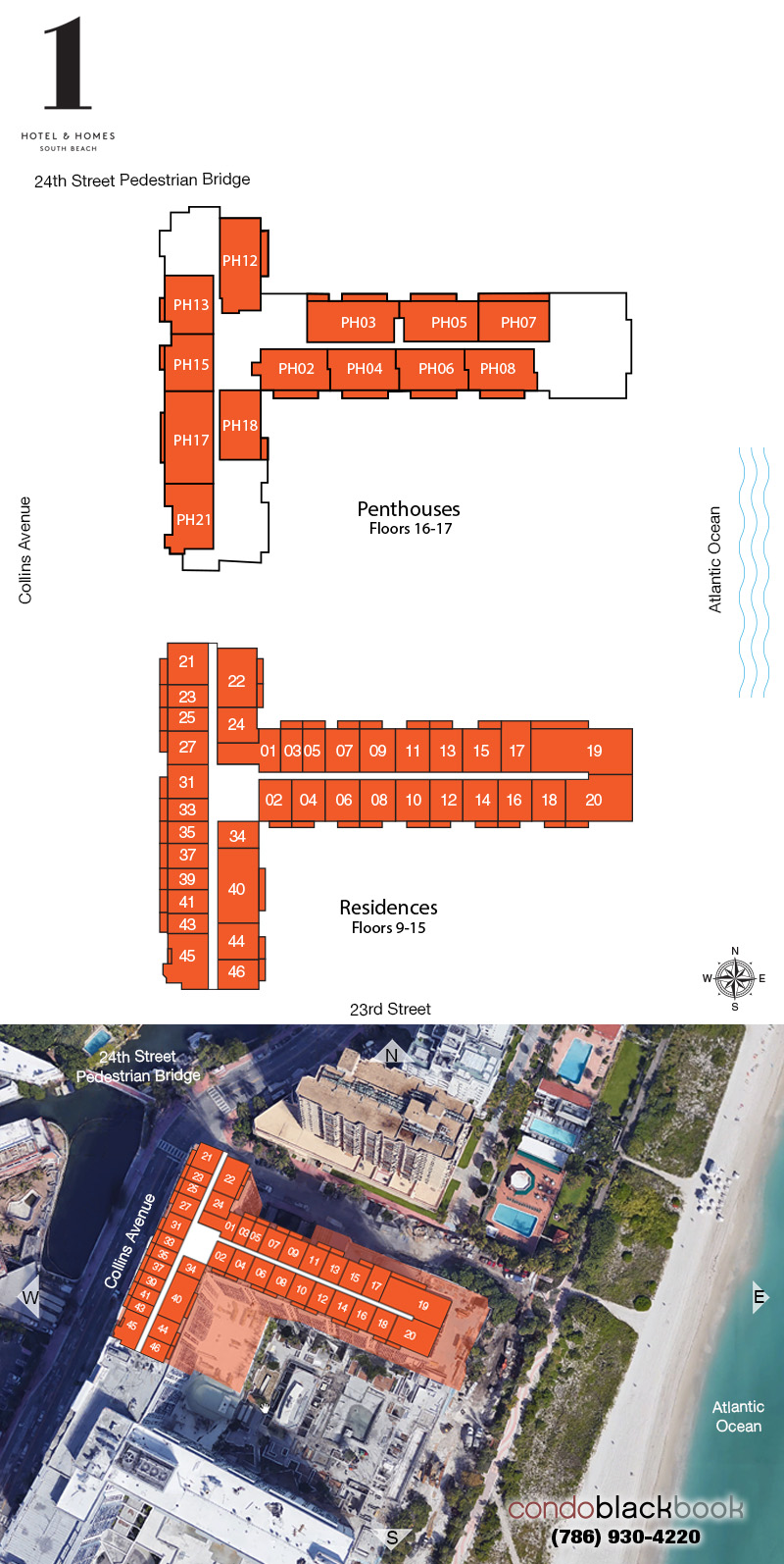 1 Hotel & Homes Floor Plans