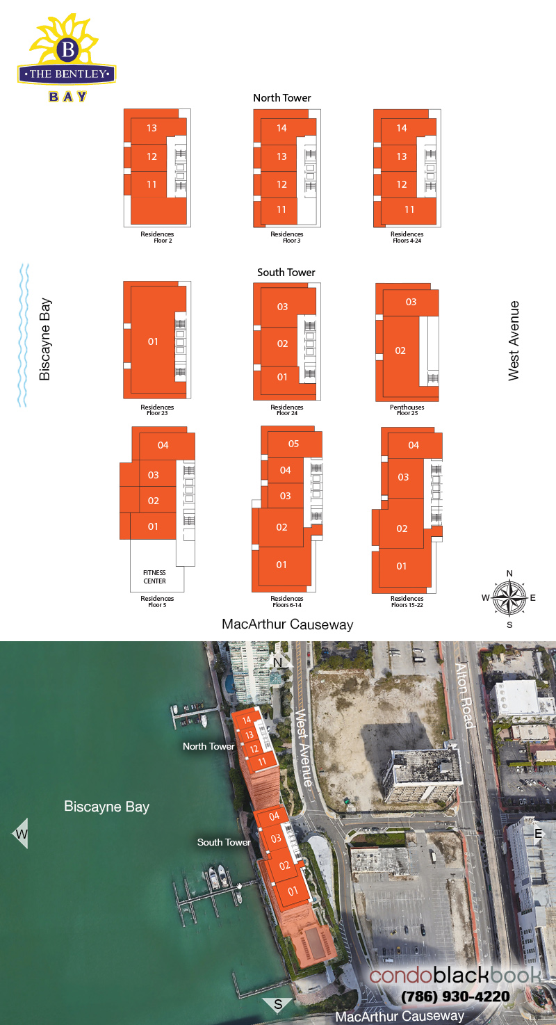 Bentley Bay Floor Plans