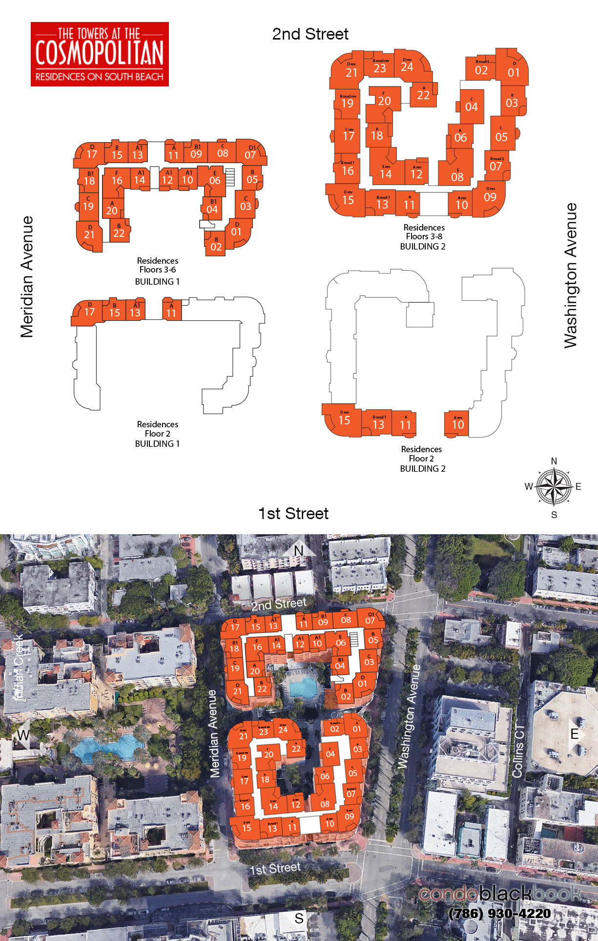 Cosmopolitan Floor Plans