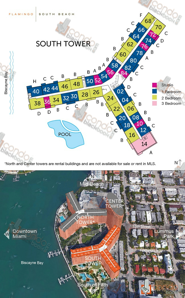 Flamingo South Beach Floor Plans