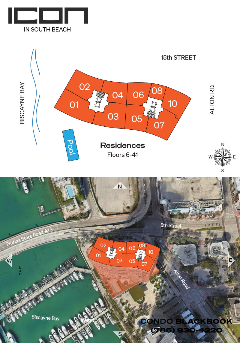 ICON South Beach Floor Plans