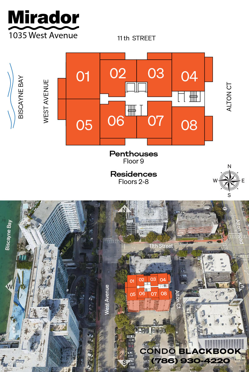 Mirador East Floor Plans