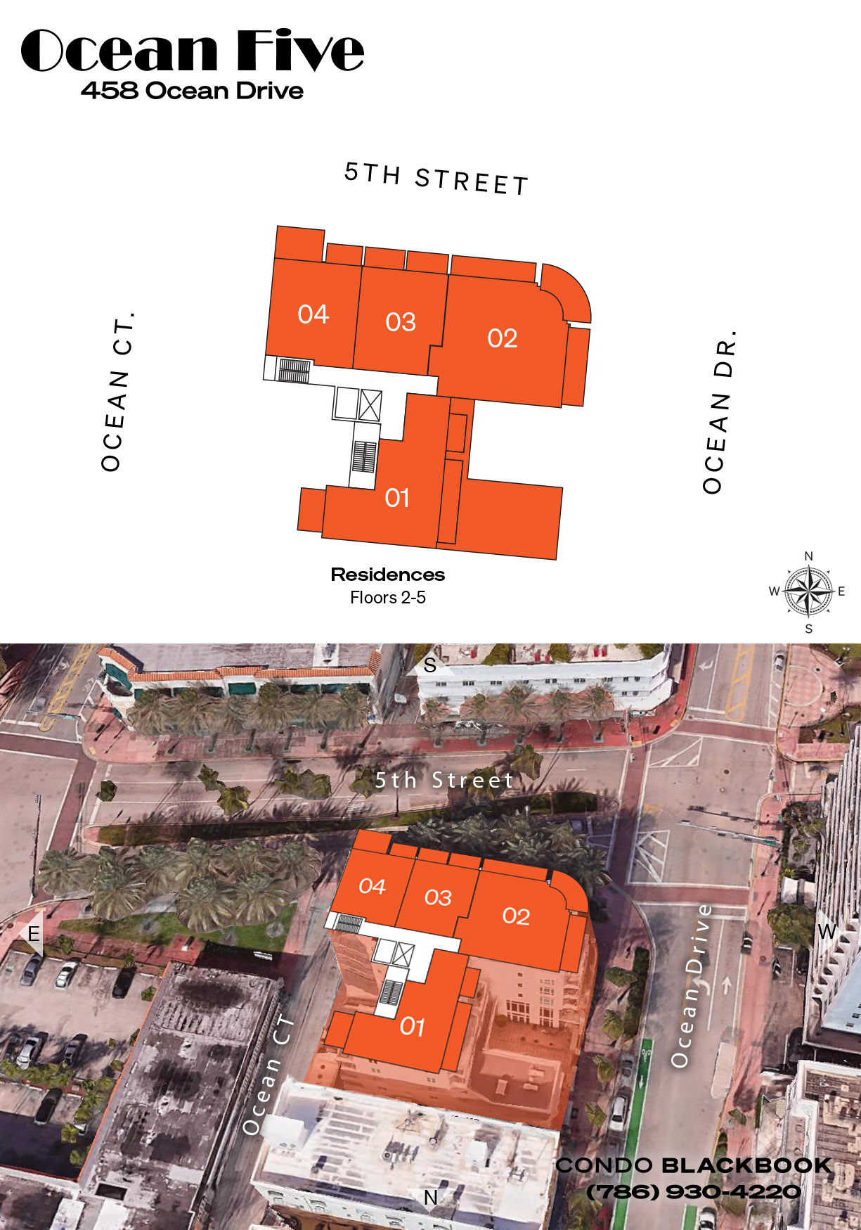 Ocean Five Floor Plans