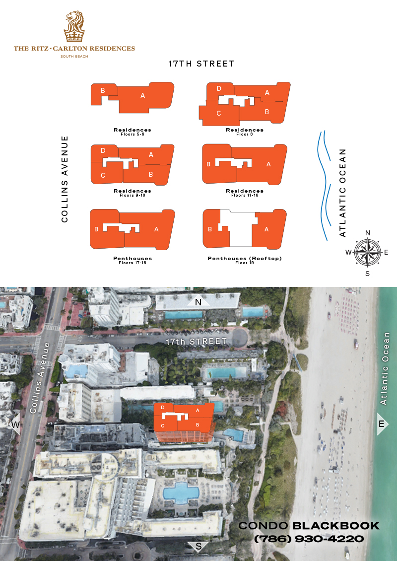 Ritz-Carlton Residences South Beach Floor Plans