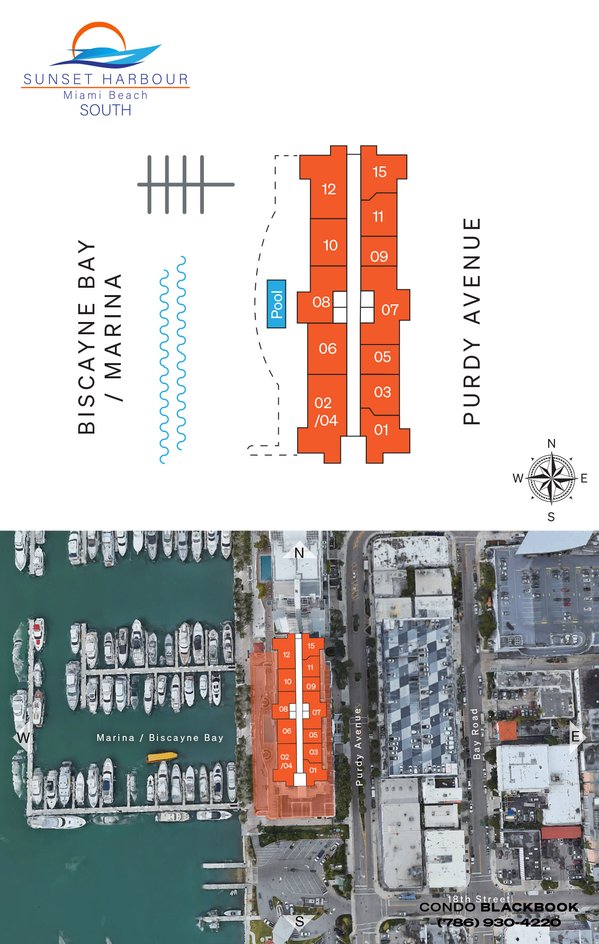 Sunset Harbour South Floor Plans