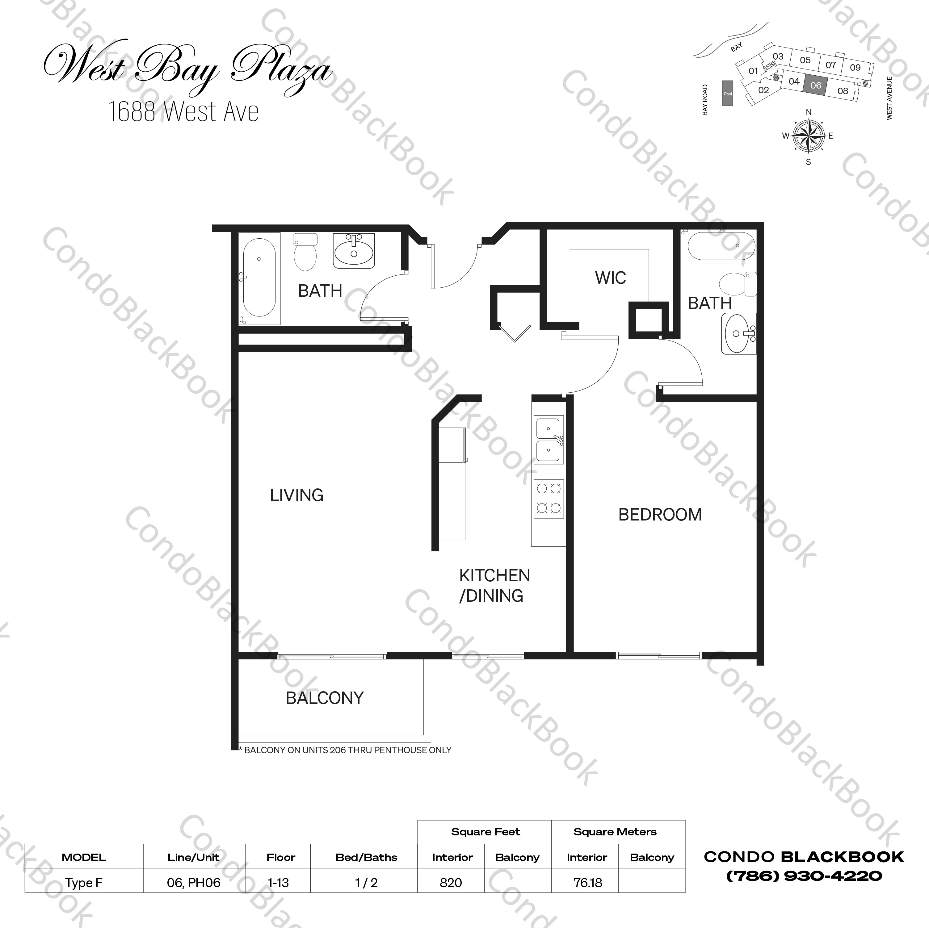 West Bay Plaza Unit 706 Condo in South Beach Miami Beach Condos CondoBlackBook