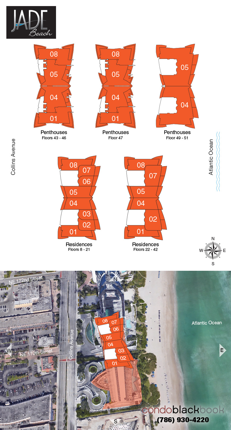Jade Beach Floor Plans