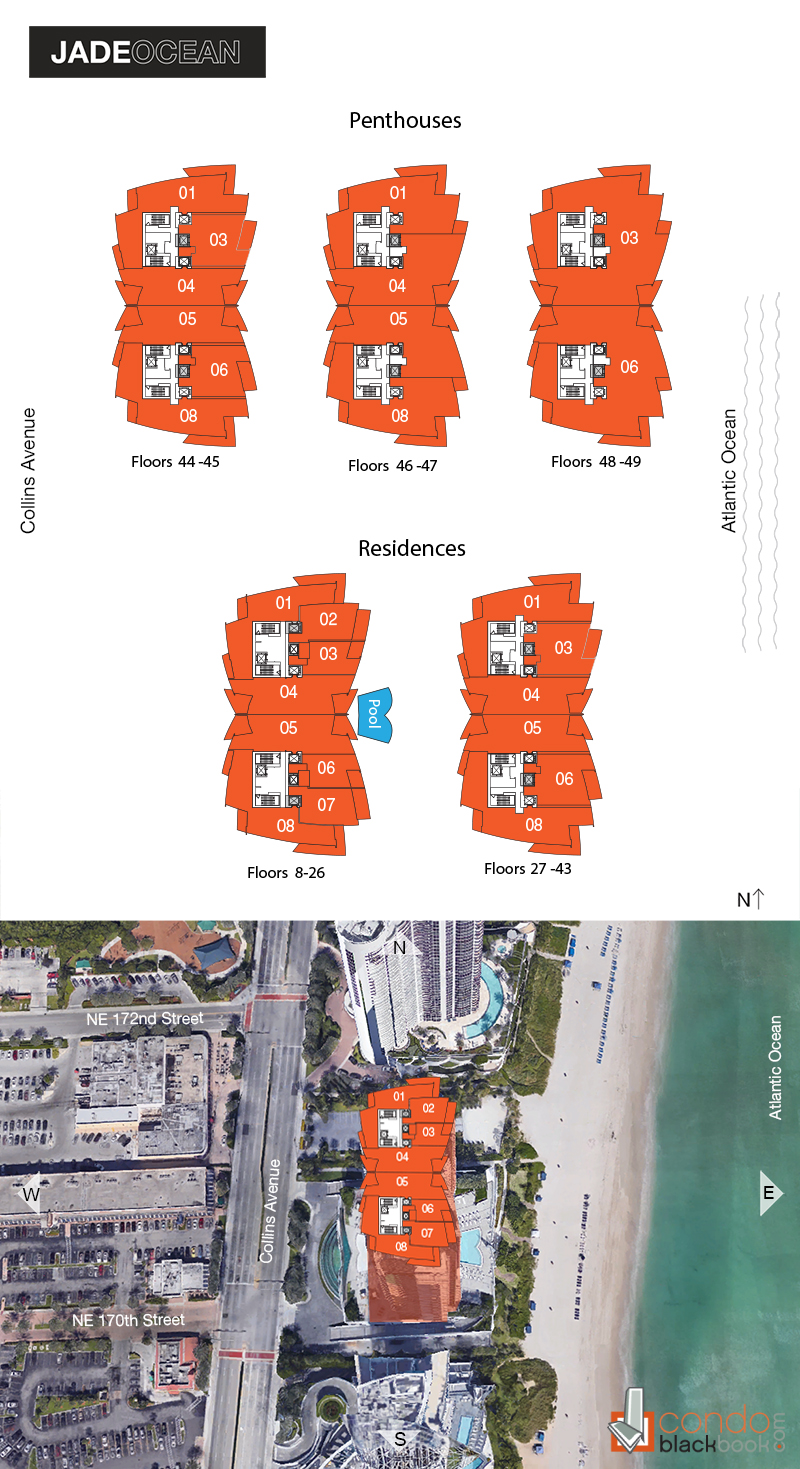 Jade Ocean Floor Plans