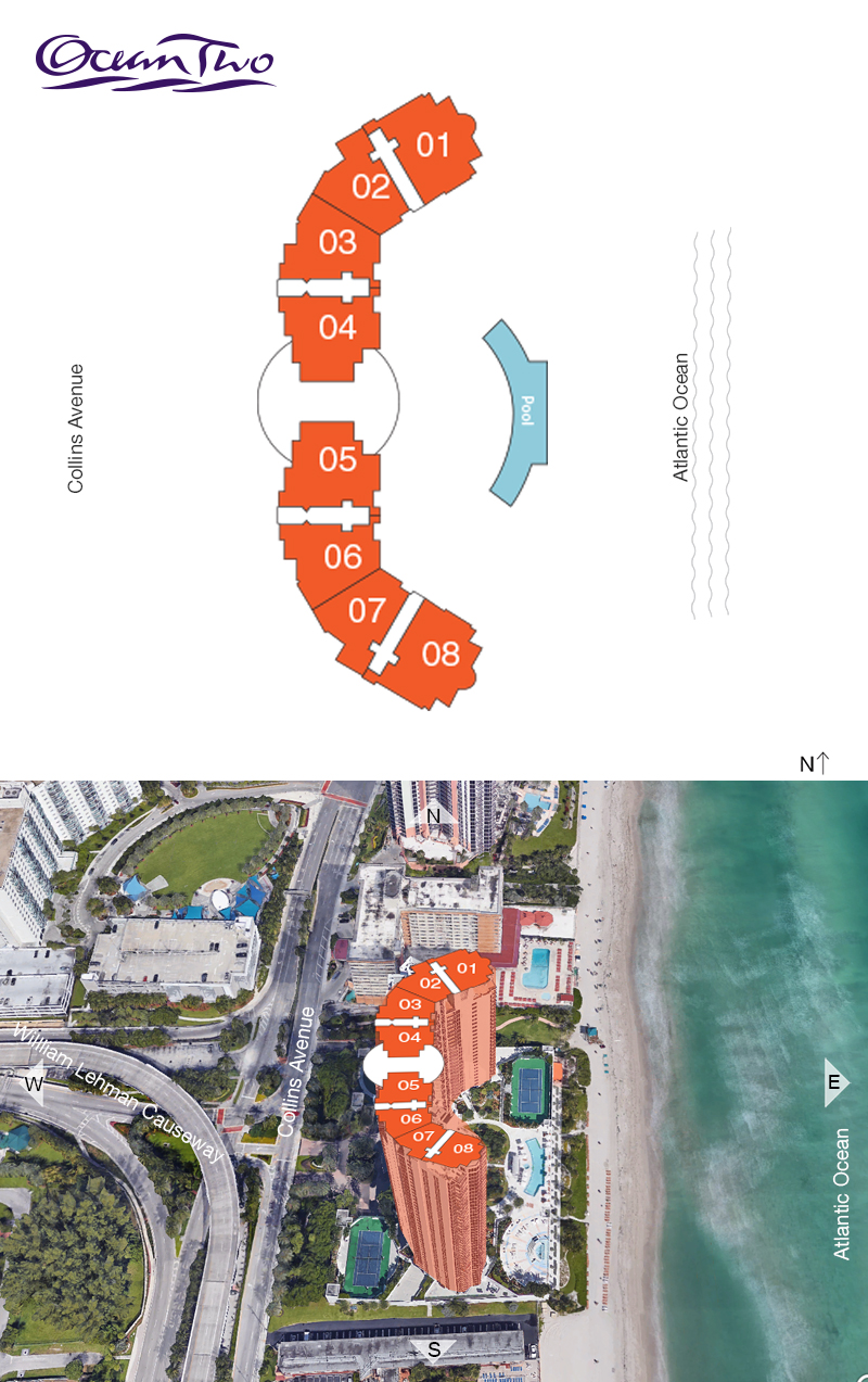 Ocean Two Floor Plans