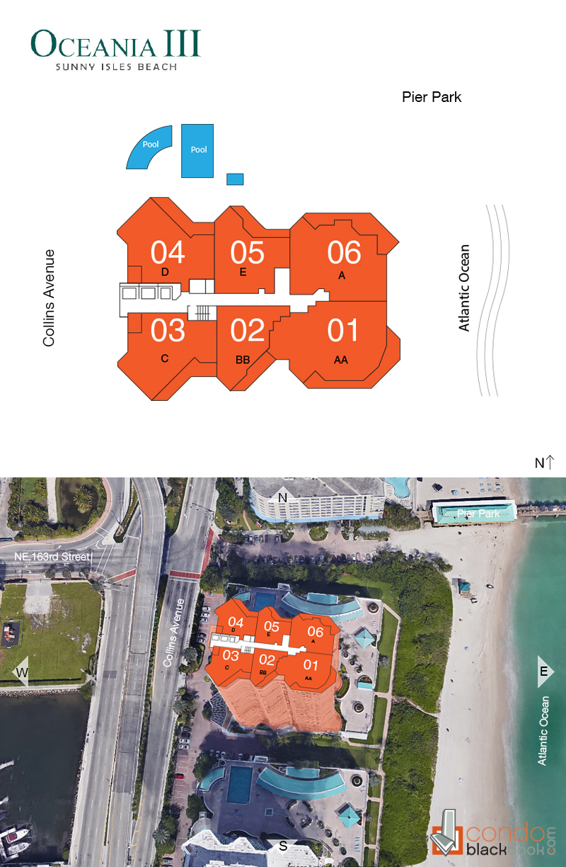 Oceania III Floor Plans