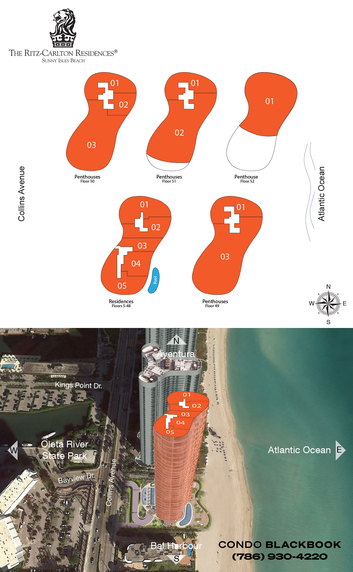 Ritz-Carlton Residences Sunny Isles Floor Plans