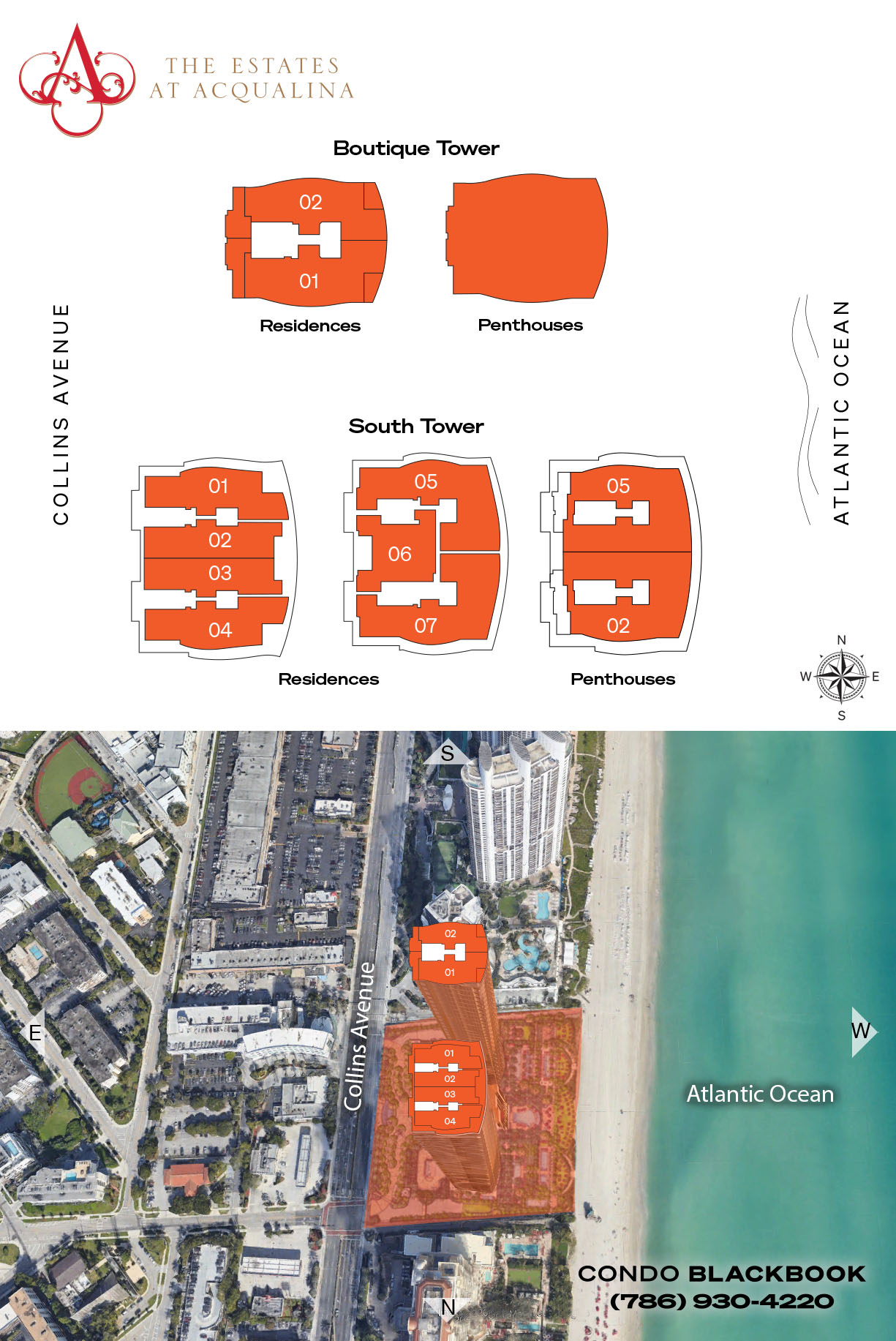 The Estates at Acqualina Floor Plans