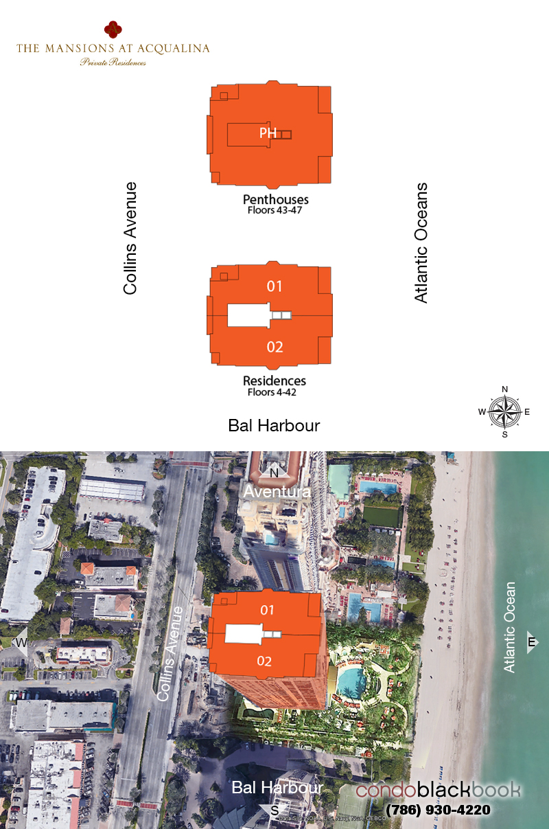 The Mansions at Acqualina Floor Plans