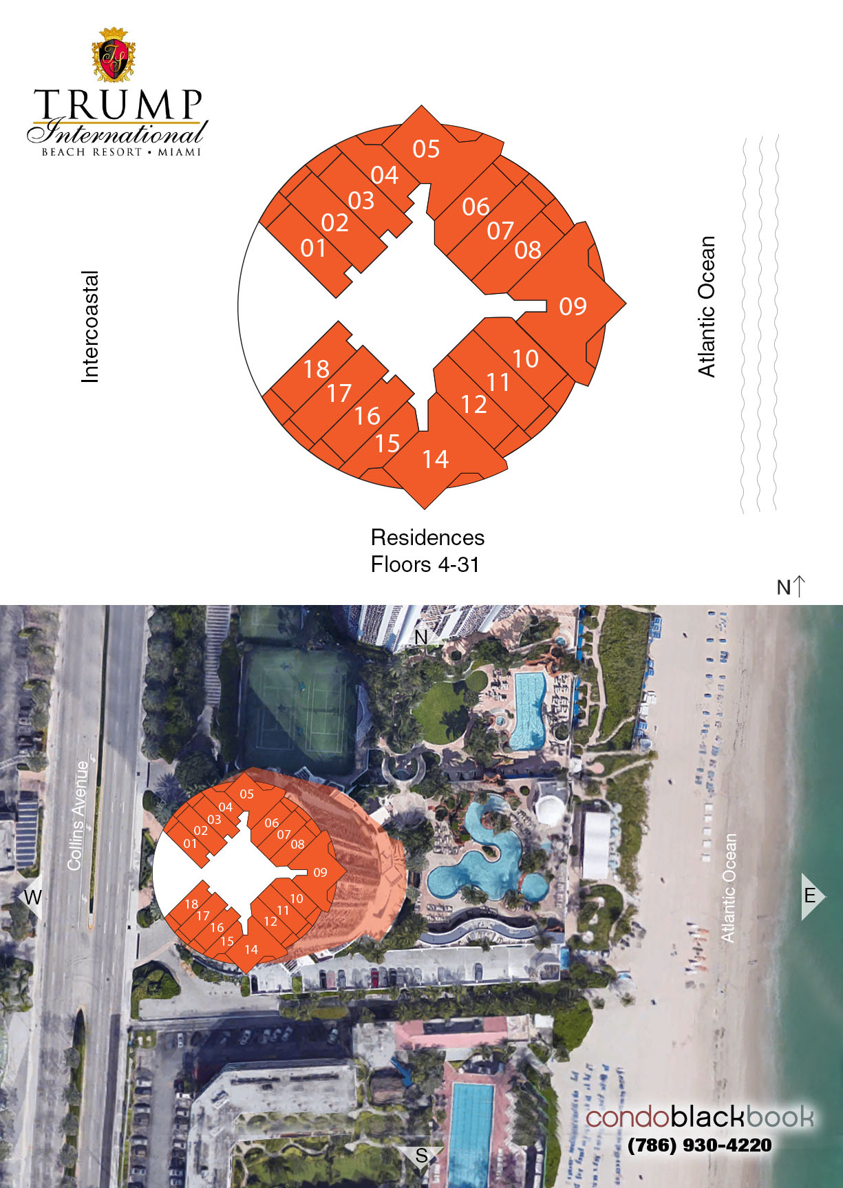 Trump International Floor Plans