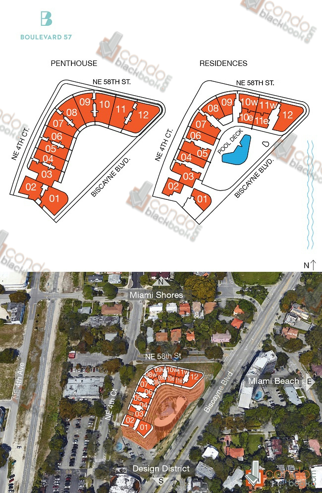 Boulevard 57 Floor Plans