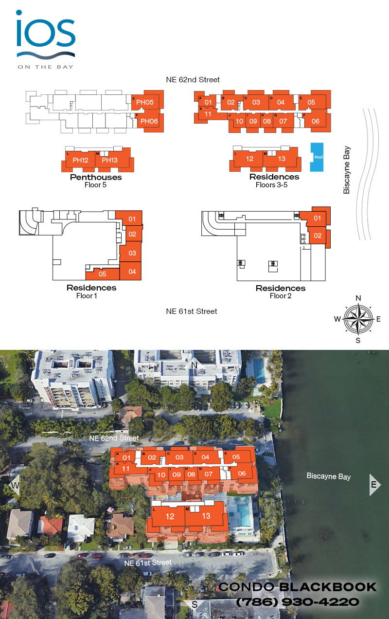 IOS on the Bay Floor Plans