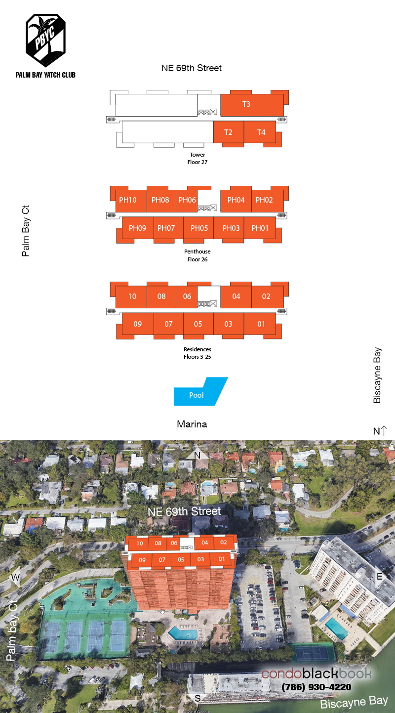 Palm Bay Yacht Club Floor Plans