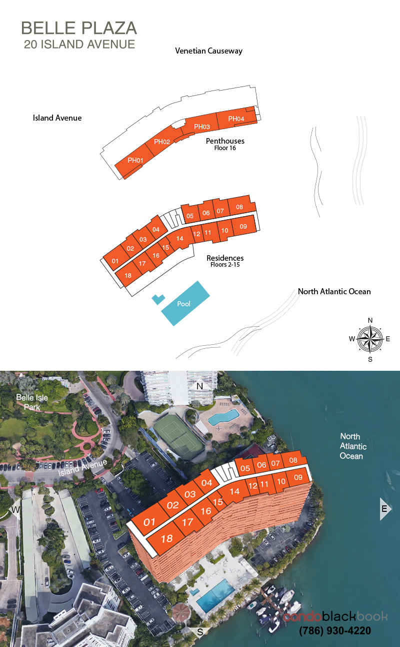 Belle Plaza Floor Plans