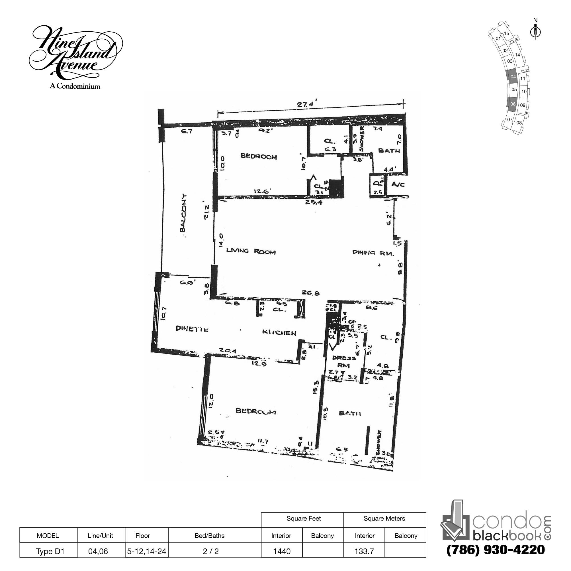 Nine Island Avenue Unit 806 Condo in Islands Miami Beach