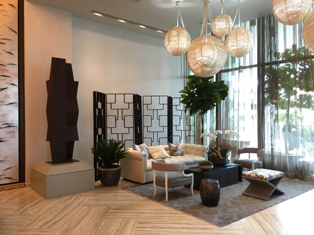 Biscayne Beach Lobby Sitting Area