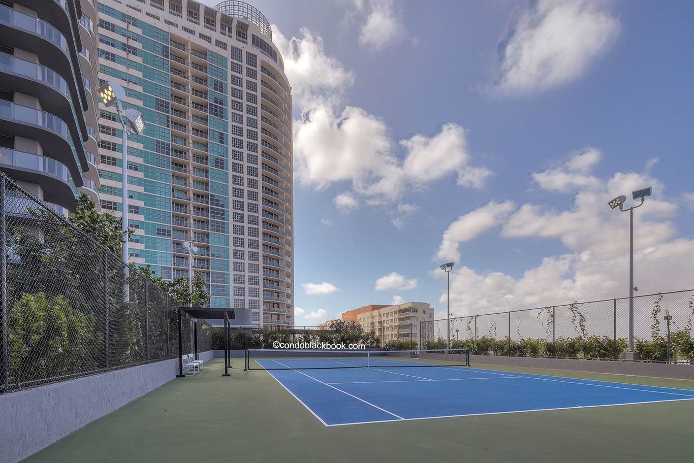 Hyde midtown Miami Tennis court