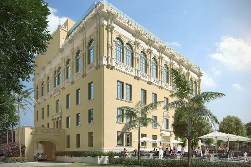 The Miami Women's Club - Rendering of new building