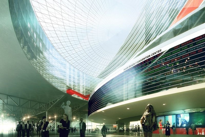 Miami Beach Convention Center Update: Bjarke, Rem at it Again (PHOTOS)