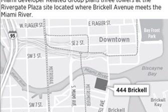 Related plans three-tower development in Brickell