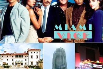Foursquare Locates Standing Miami Vice Landmarks for its 30th Anniversary