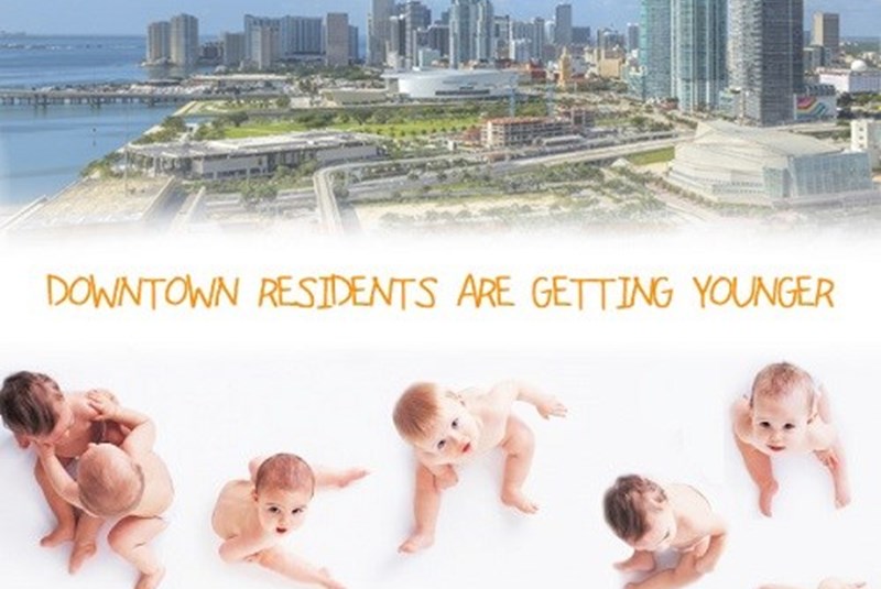 Residents of Downtown Miami Are Getting Younger