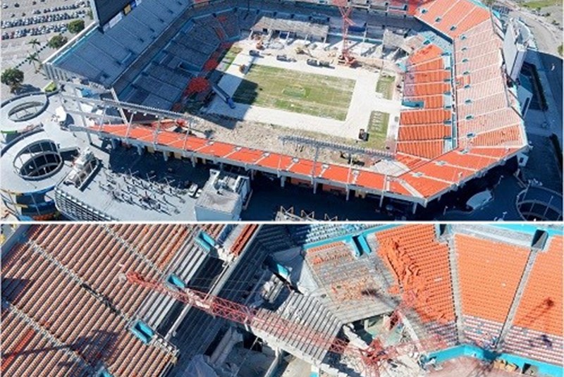 Photos of $425 Million Dolphins Stadium Renovation