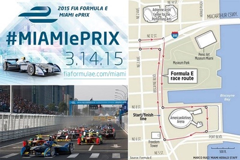 Formula E Race Is Coming to Miami this Weekend for International Circuit