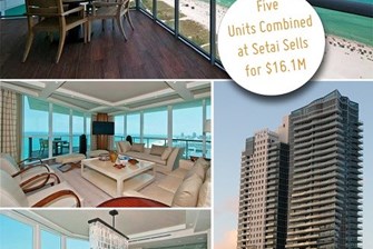 Five Condo Units Combined into One Mega Unit Sold for $16.1 Million at the Setai