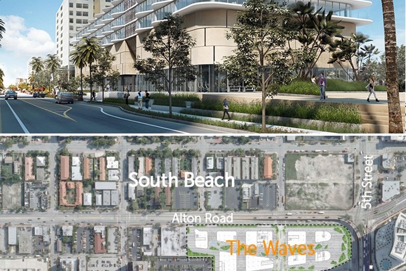 Waves Project In South Beach Getting Bigger