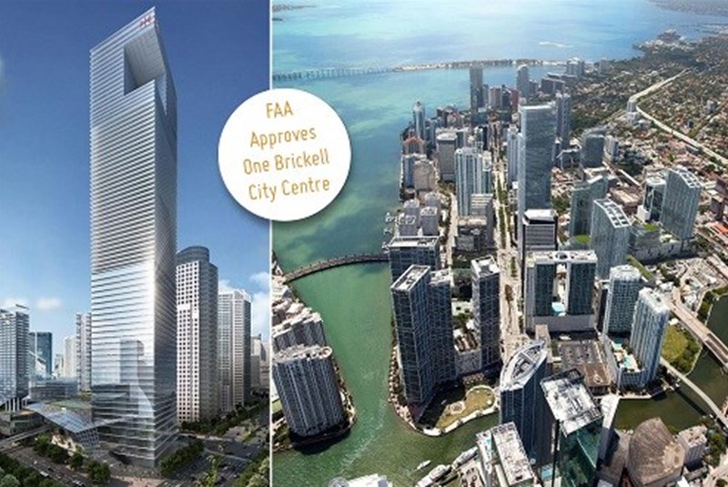 FAA Says One Brickell City Centre's 1,000-ft High Building Poses No Air Traffic Threats