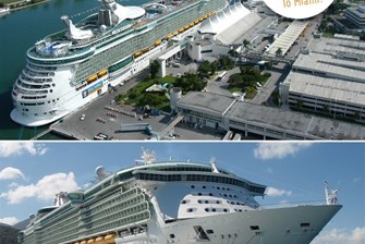 Making Way for New Royal Caribbean Cruise Ship at PortMiami