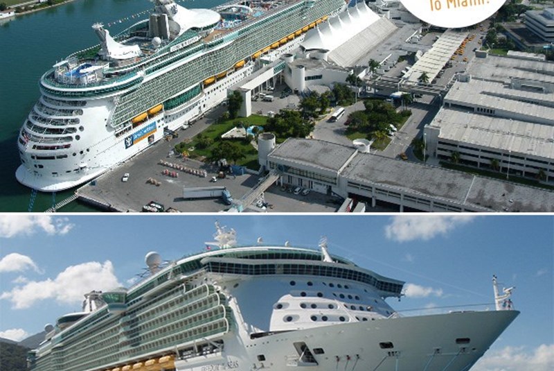 Making Way for New Royal Caribbean Cruise Ship at PortMiami