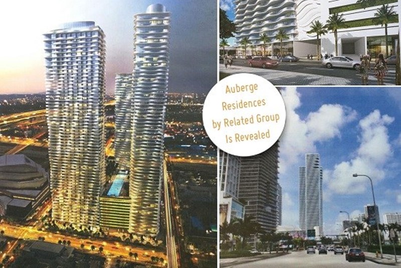 Auberge Residences’ Triple-Tower Multiproject Renderings and Plans Released