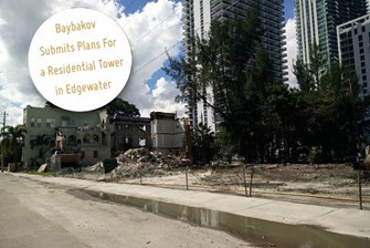 Baybakov Submits Plans for 646-foot Residential Tower in Edgewater