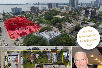 Brazilian Airline Owner Purchases Entire Edgewater Block… Well Almost