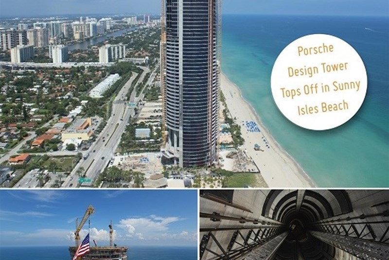 Porsche Design Tower Tops Off and Is Almost Completely Sold