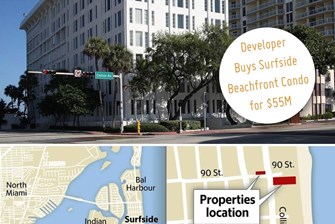 Developer Buys Beachfront Condo for $55 Million, Will Demolish and Rebuild