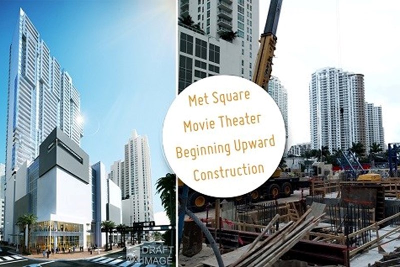 Downtown's Met Square Movie Theater Begins Upward Construction