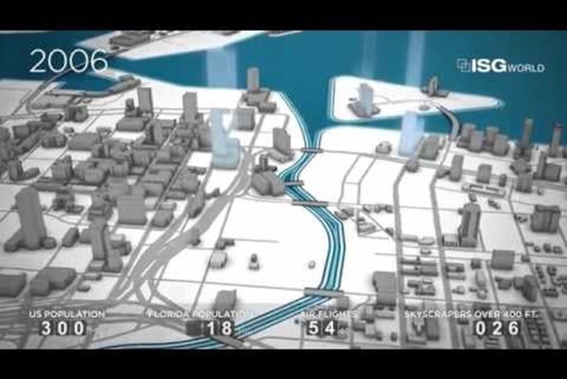 Watch Miami Evolve From Swampland to Massive Metropolis in 2 Minutes