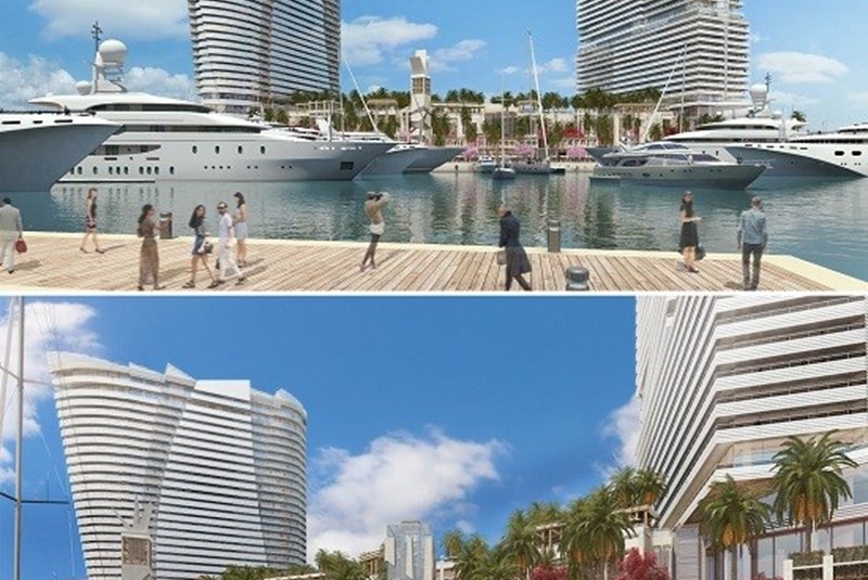 Island Gardens Ground Work Commences for Two Hotels and Marina