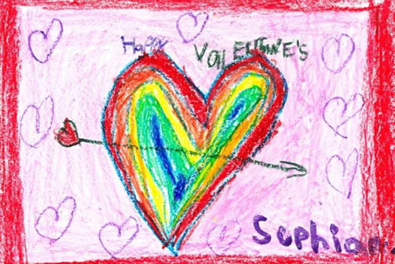  "Love Is Colors" from Our First Petite Artist…